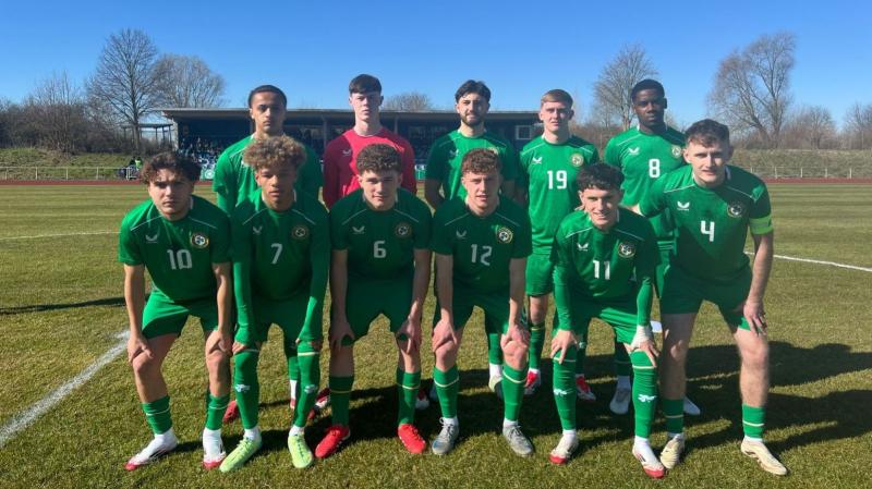 Oisin Cooney features for Republic of Ireland U19s in qualifier defeat to Finland
