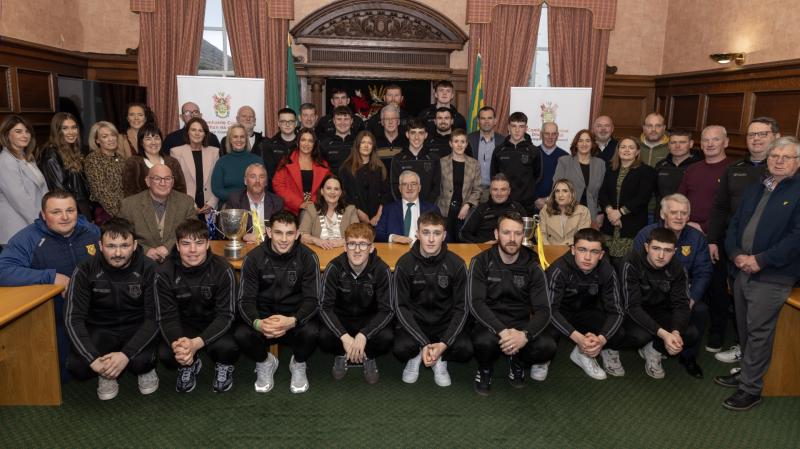 Naomh Padraig Uisce Chaoin awarded civic reception by Donegal County Council