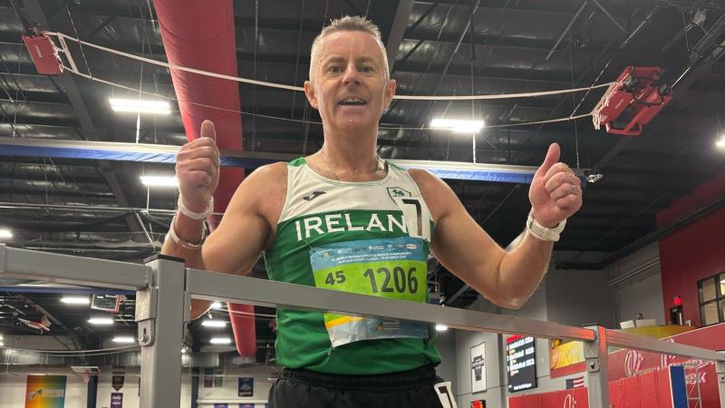 Former politician Brian Ó Domhnaill surges to race walk silver at World Masters