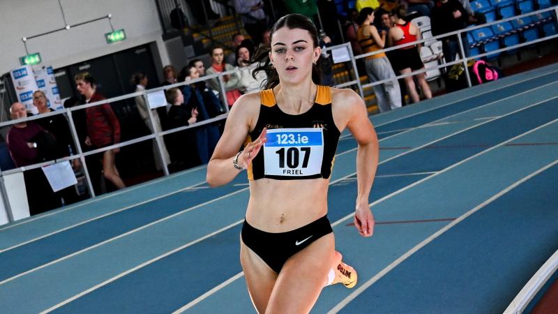 Erin Friel hits EYOF 200m standard with a golden ticket in Athlone