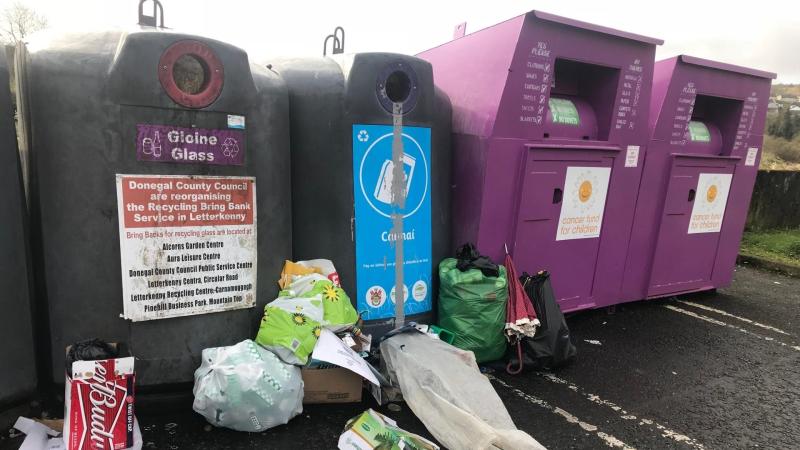 Dead dog wrapped in carpet and thrown into west Donegal clothing bank