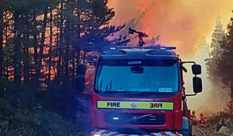 Department of Agriculture, Food and the Marine issue an orange Fire Danger Notice