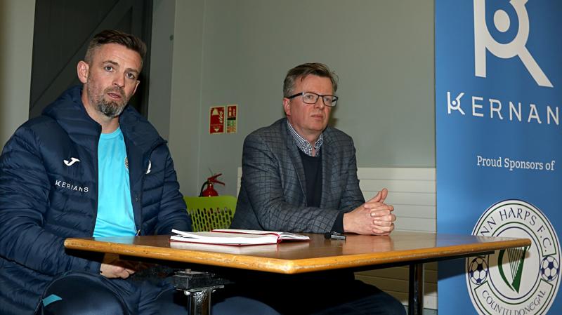 ‘We want to raise the standards’: Kevin McHugh installed as new Finn Harps manager