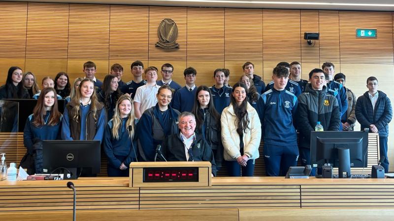 Magh Ene transition year students welcomed to Letterkenny District Court