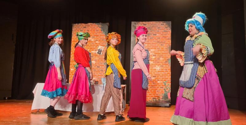 Oh yes it is! Cast of 80 all set for fantastic Panto in Donegal Town