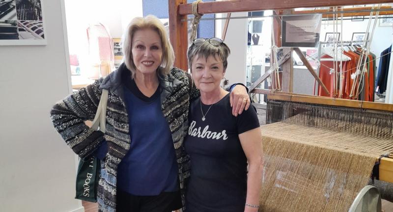 Absolutely Fabulous surprise as Joanna Lumley pops into Magee of Donegal