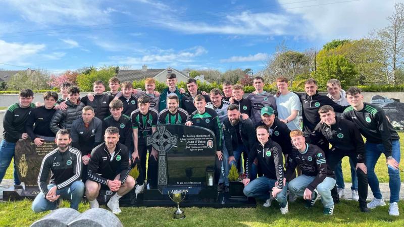 Champions Glenea United remember the late, great John O’Brien