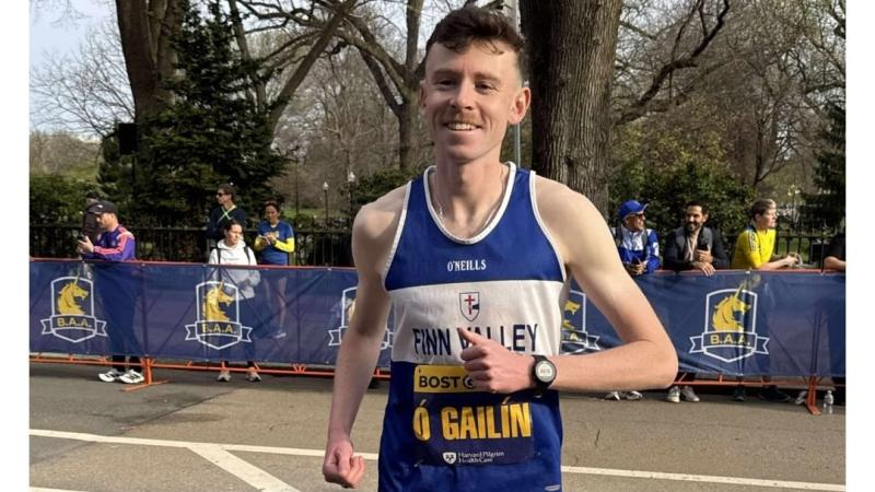 Oisín Ó Gailín sets new Donegal 5k road record in Boston
