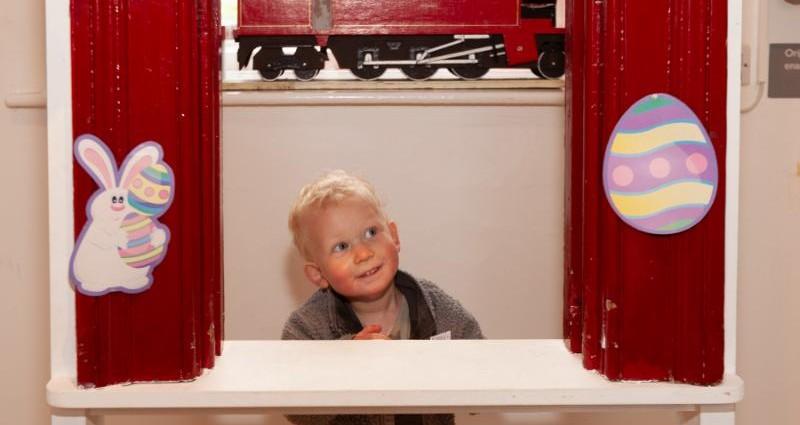 In Pictures: Easter Bunny and treats galore at Donegal Railway Heritage Museum