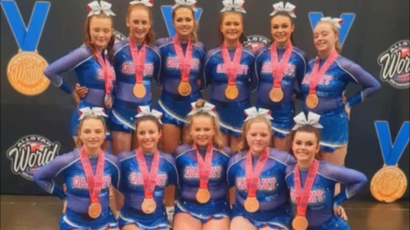 Donegal cheerleaders take world bronze medals in Florida
