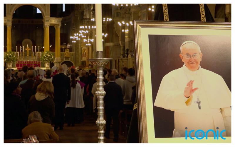 Pope Francis’s body goes on public display as mourners gather ahead of funeral on Sunday