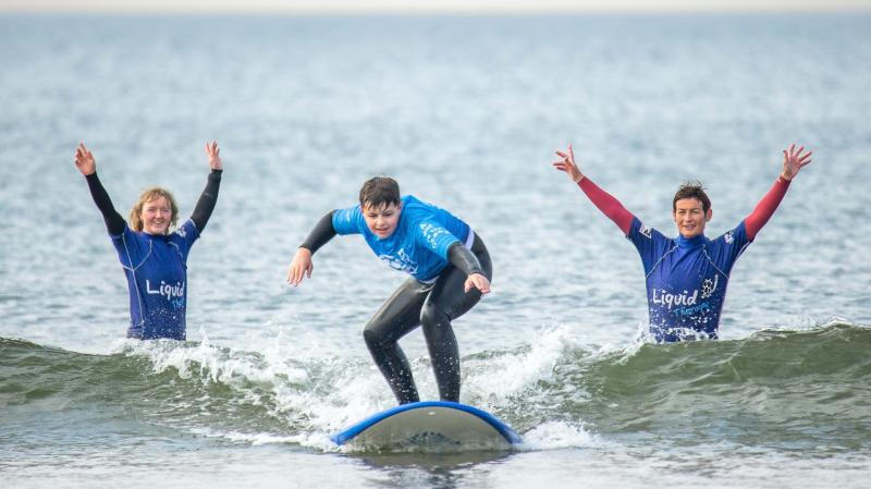 Liquid Therapy launches the north-west’s first Beach School Programme