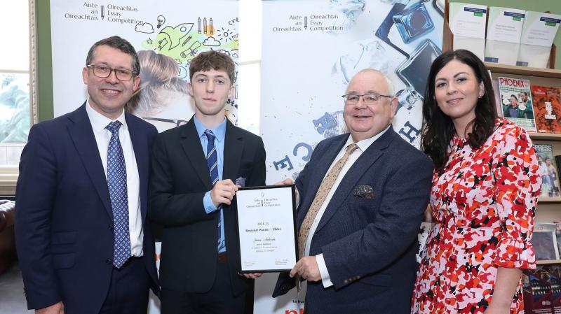 St Catherine's VS student is Ulster winner of Oireachtas Essay Competition