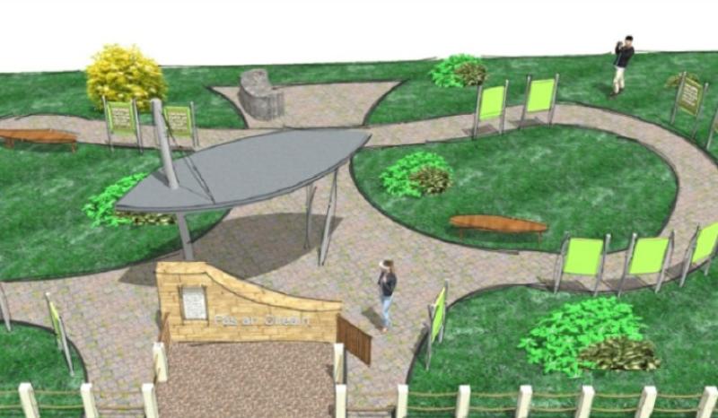 Arranmore's Community Garden at the Leabgarrow Foreshore will open later this month