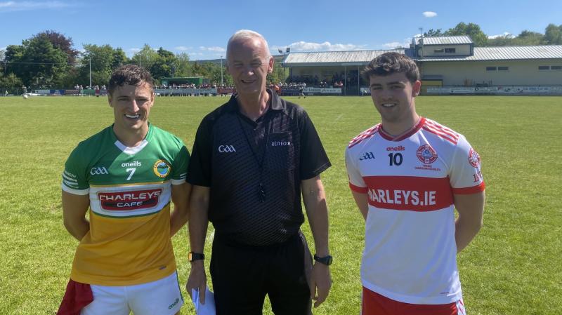 Glenfin hold on to take the win away to neighbours Glenswilly