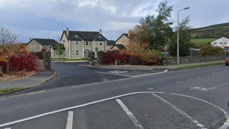 Wall of Burnfoot housing estate damaged in collision