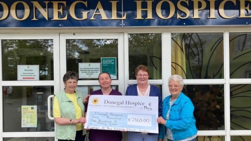 Convoy woman's Easter chick plan hatches an egg-cellent €2,160 for Donegal Hospice
