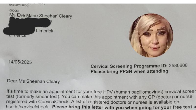 'My heart broke': Irish mum gets Cervical Check letter for daughter who died six years ago