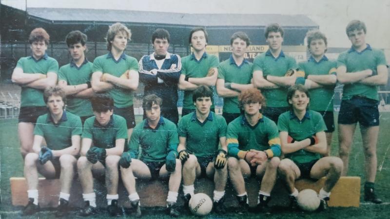 Vocational School team of 1985 to be honoured at half-time on Saturday evening 