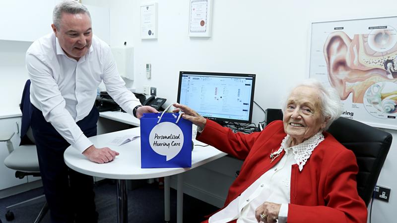 Dunlewey woman receives ‘life-changing gift of hearing’ at 101