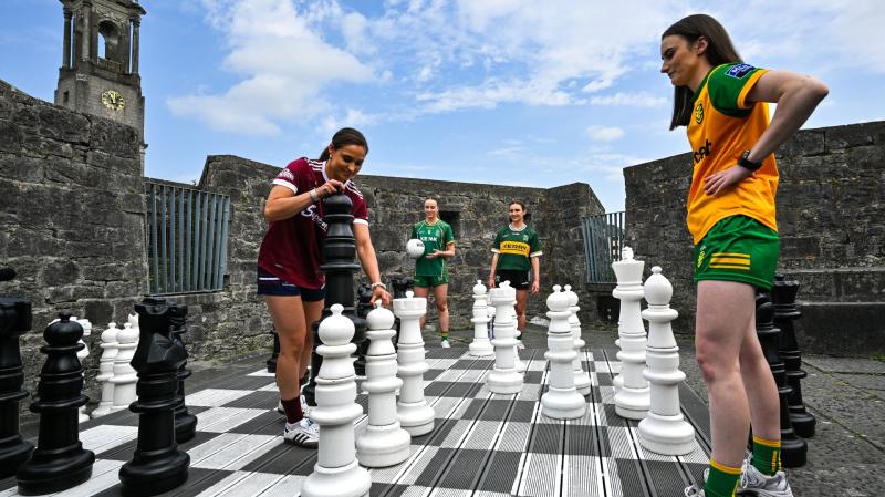 Donegal captain Roisin Rodgers helps launch All-Ireland Ladies Football Championships