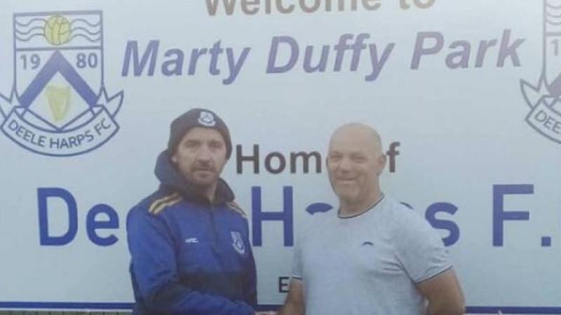 Deele Harps appoint Billy Sweeney as new manager