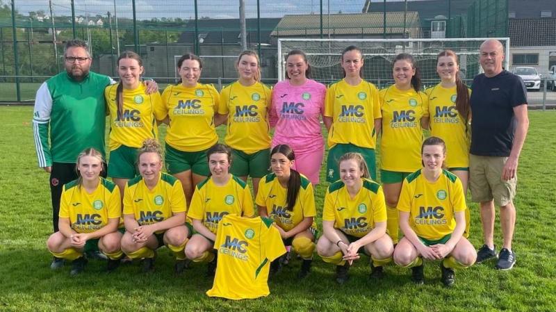 Bonagee ladies storm to 9-a-side Women's League title