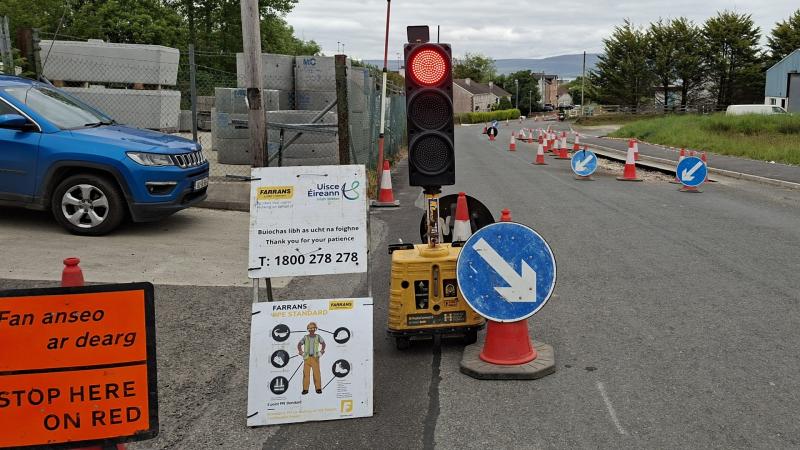 Moville roadworks part of ‘permanent reinstatement’ programme, Uisce Eireann says 