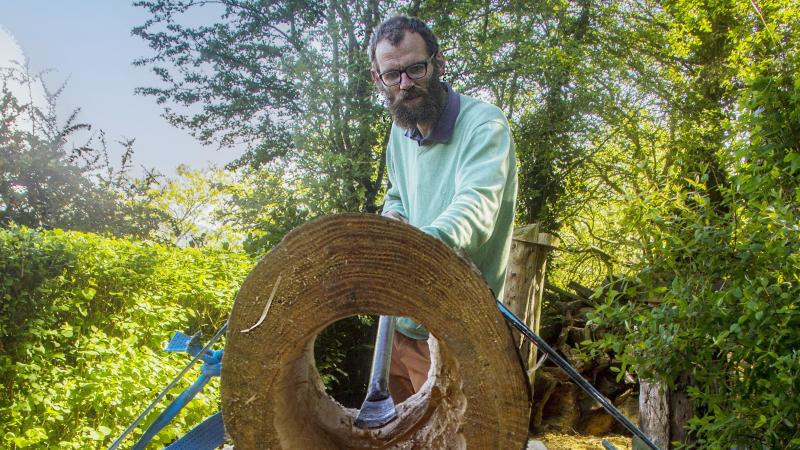 Bee conservationist Mick Verspuij is seeking the public’s help in locating bee colonies throughout Inishowen to assist in his PhD research
