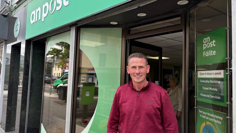 Buncrana postmaster Christian McGinley 