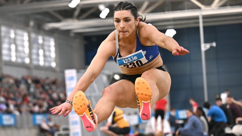 Lauren Callaghan breaks Donegal long jump record in France