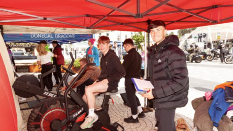 Great turnout for Donegal Town's Calories for Cancer challenge