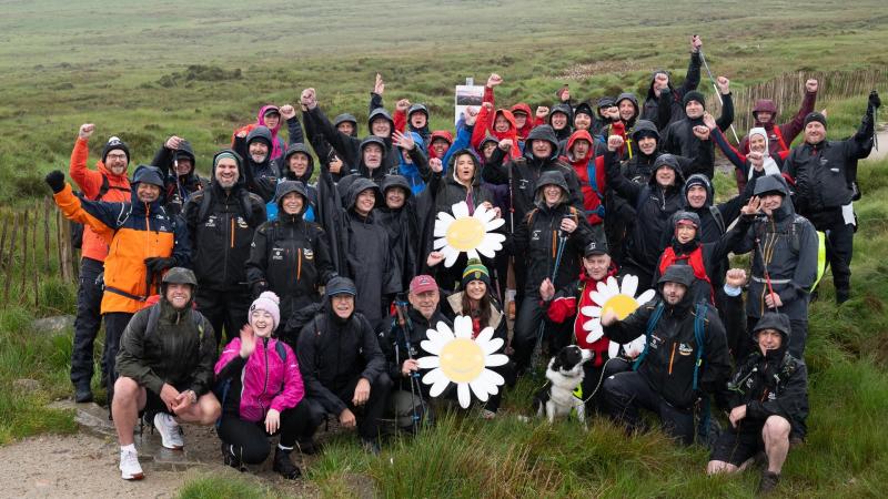 Business leaders climb Errigal aiming to raise  &euro;1m for children's cancer charities