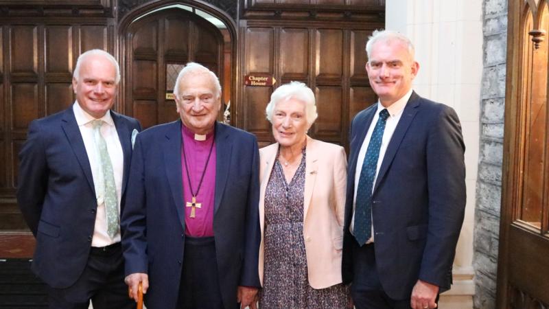 Former Bishop of Derry and Raphoe Lord Eames celebrates 50 years on St Columba's