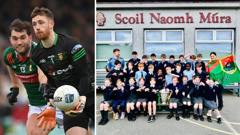 Mayo Garda unfurls flag in workplace rivalry with Donegal keeper