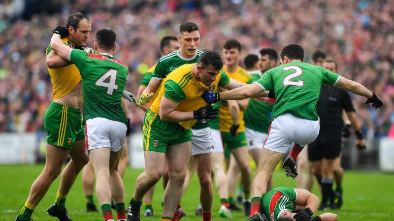 Seven times the rivalry between Donegal and Mayo reached boiling point 