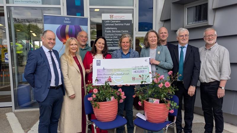 Good Friday concert raises €7525 for Donegal Domestic Violence Centre