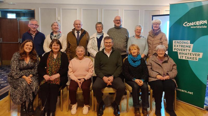 Twin Towns volunteers awarded after raising over €1.1 million for Concern