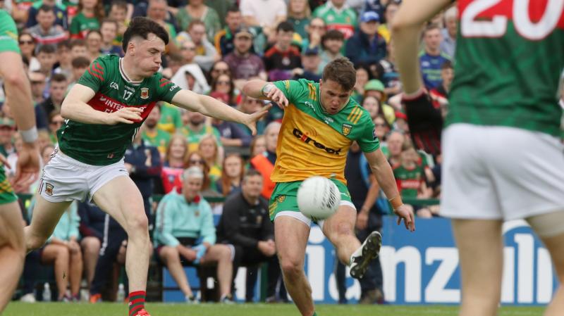 Ciaran Moore lands late winner as Donegal finish second in group and knock Mayo out
