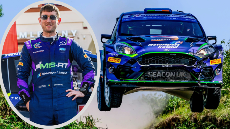 ERC podium spot for Shane Byrne at Rally Poland