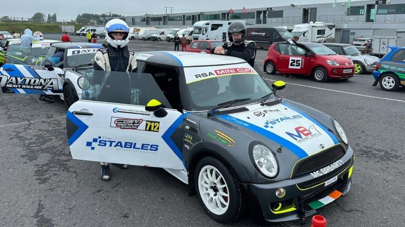 Success for Jayden McBrearty at Mondello Raceway