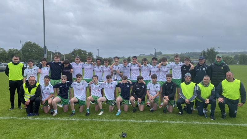 Sean MacCumhaills defeat St Eunan's to win U16 Division 1 title 