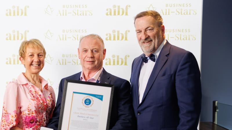 Letterkenny's Classic Blinds and Interiors awarded Business All-Star accreditation