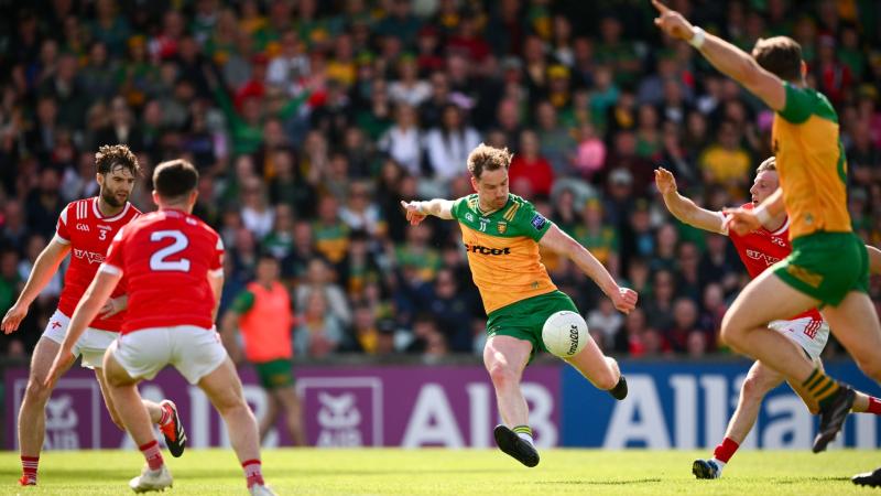Magic number 50 for Ciarán Thompson with first Donegal goal on half century cap
