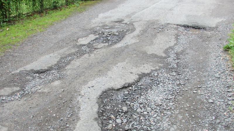 522 pothole complaints made to Donegal County Council in 2024