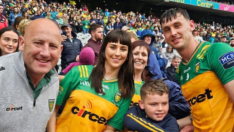 'Written in the stars'  - Goal-hero Langan savours 100th Donegal outing with family