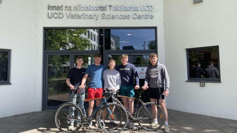 Donegal UCD Veterinary student to cycle Mizen to Malin for charity