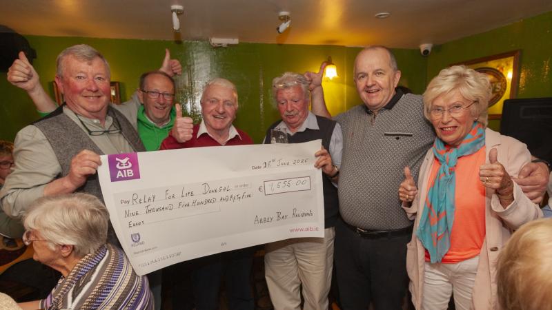 Bernadette McIntyre charity event in Ballyshannon raises €9,555.