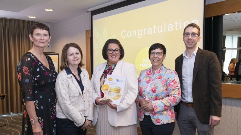 International award for HSE Ascain Training and Support Services Donegal