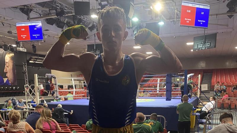 Donegal boxers Caoimhin Connolly and David Tennyson advance to U19 semi-finals